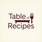 Logo Table of Recipes