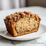 Banana Bread Cinnamon Streusel: Moist