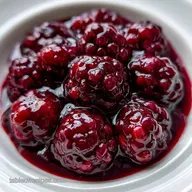Blackberry Cobbler Filling for 8 Servings