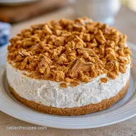 Butterfinger Topped Ice Cream Cake for 12