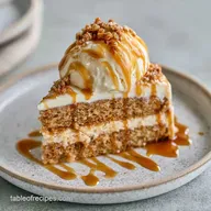 Butterscotch Pudding Ice Cream Cake: Creamy