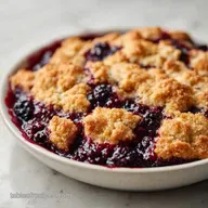 Citrus Blackberry Cobbler for 8 Servings