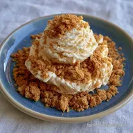Cream Cheese Ice Cream Dessert: Creamy