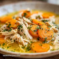 Crockpot Lemon Chicken Soup: Silky and Zesty