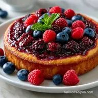 Frozen Berry Cobbler for 10 Servings