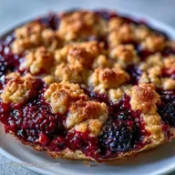 Frozen Blackberry Cobbler for 8 Servings
