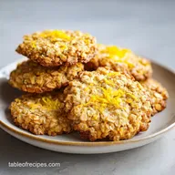 Zesty Lemon Oatmeal No-Bake Cookies