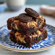 Oreo Chocolate Brookies in 45 Minutes