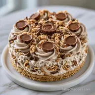 Peanut Butter Cup Ice Cream Cake for 12