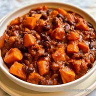 Black Bean Chili with Sweet Potato