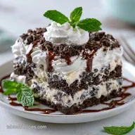 Whipped Topping Ice Cream Cake for 16