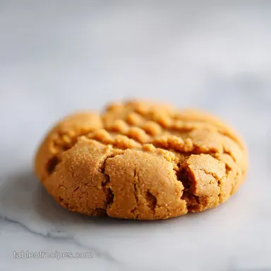 3-Ingredient Peanut Butter Cookie Recipe with Vanilla in 15 Minutes Recipe Card