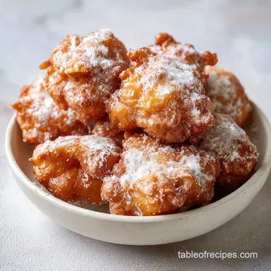 Baked Apple Fritters in 40 Minutes