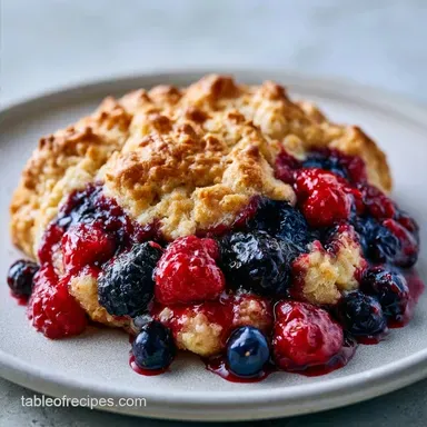 Berry Cobbler Filling in 35 Minutes
