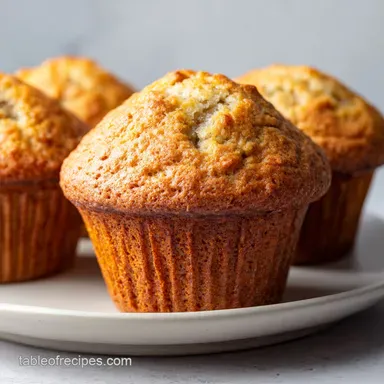 Banana Muffins in 30 Minutes: Fluffy Recipe Card