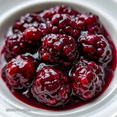 Blackberry Cobbler Filling for 8 Servings