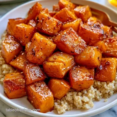 Butternut Squash Grain Bowl with Quinoa Recipe Card