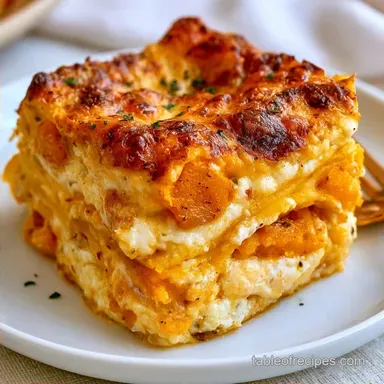 Roasted Butternut Squash Lasagna