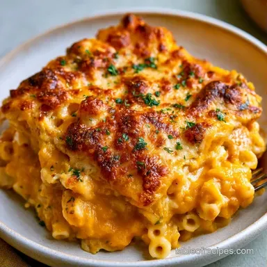 Butternut Squash Pasta Bake in 45 Minutes Recipe Card