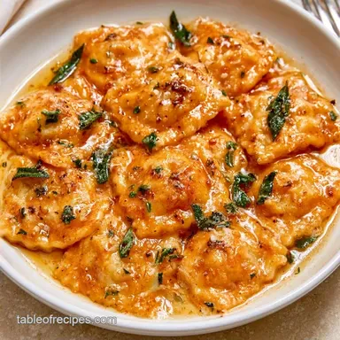 Butternut Squash Ravioli for 4 Servings