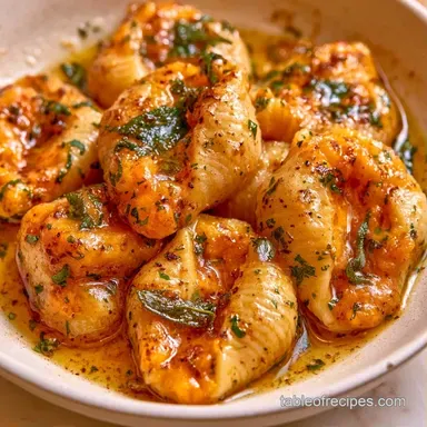 Roasted Butternut Squash Stuffed Shells Recipe Card