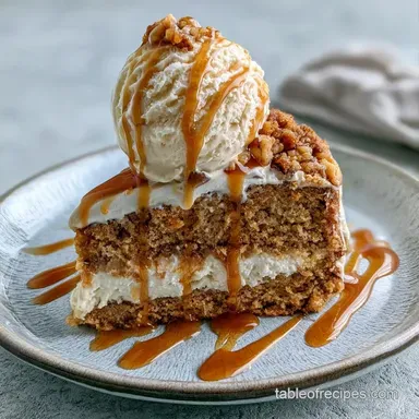 Butterscotch Pudding Ice Cream Cake: Creamy Recipe Card