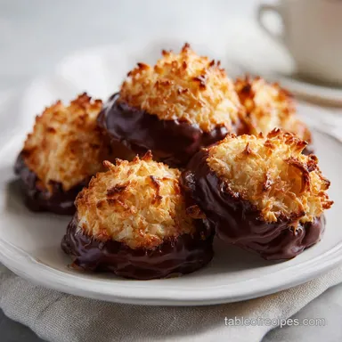 Chewy Coconut Macaroons in 35 Minutes