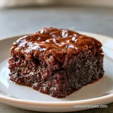 Chocolate Brookie Bars for 24 Servings Recipe Card