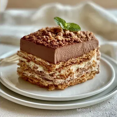 Chocolate Pudding Ice Cream Cake for 10