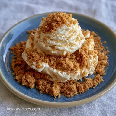 Cream Cheese Ice Cream Dessert: Creamy