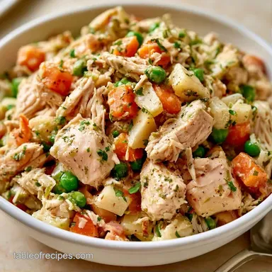 Fall Casserole with Rotisserie Chicken Recipe Card