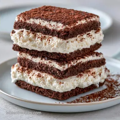 Ice Cream Sandwich Dessert: No-Bake