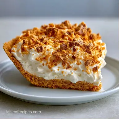 Butterfinger Ice Cream Dessert for 10 Recipe Card
