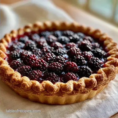 Easy 6-Serving Blackberry Cobbler