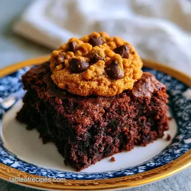 Easy Brookie Recipe for 24 Bars Recipe Card