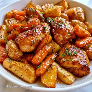 Easy Fall Chicken Dinner: One-Pan