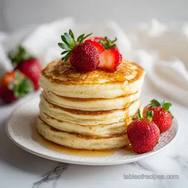 Easy Fluffy Pancakes from Scratch in 20 Minutes
