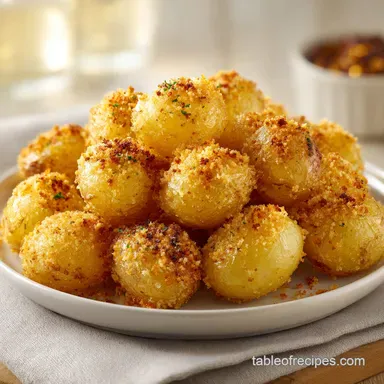 Parmesan Potatoes: Crispy and Golden Recipe Card