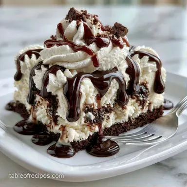 Five Ingredient Ice Cream Cake for 12 Recipe Card