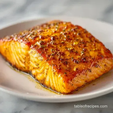 Healthy Indian Salmon Recipe: Tender Recipe Card