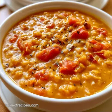 Healthy Lentil Curry