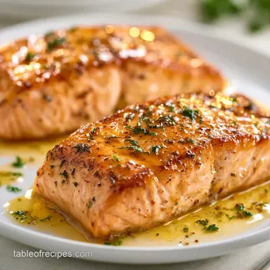 Healthy Salmon Dinner Recipe in 25 Min Recipe Card