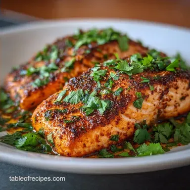Indian Spiced Salmon: Crispy Skin