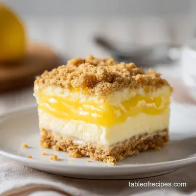 Lemon Cream Cheese Dump Cake for 12