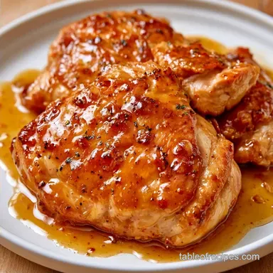 Maple Mustard Glazed Chicken for 4