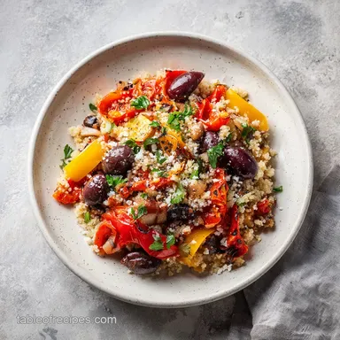 Mediterranean Grain Bowls for Work in 45 Minutes Recipe Card
