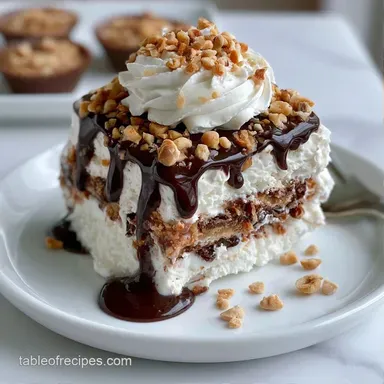 Peanut Butter Ice Cream Cake: Make-Ahead Recipe Card