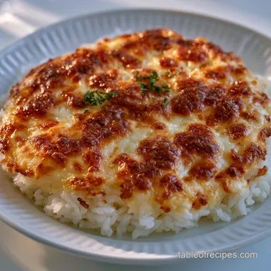 Pepper Jack Rice Bake for 6 Servings