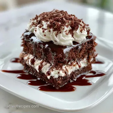 Pudding Ice Cream Sandwich Cake for 12 Recipe Card