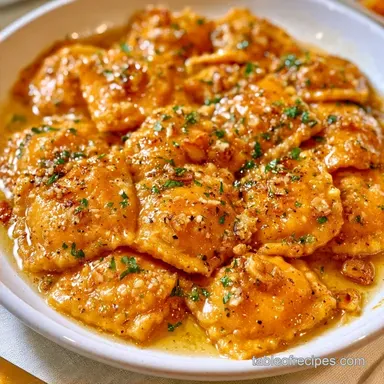 Pumpkin Ravioli Dinner for 4 Servings